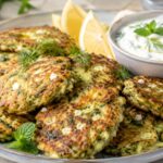 Galettes de courgettes à la grecque croustillantes à la feta