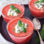 Gaspacho Glacé Pastèque Ricotta