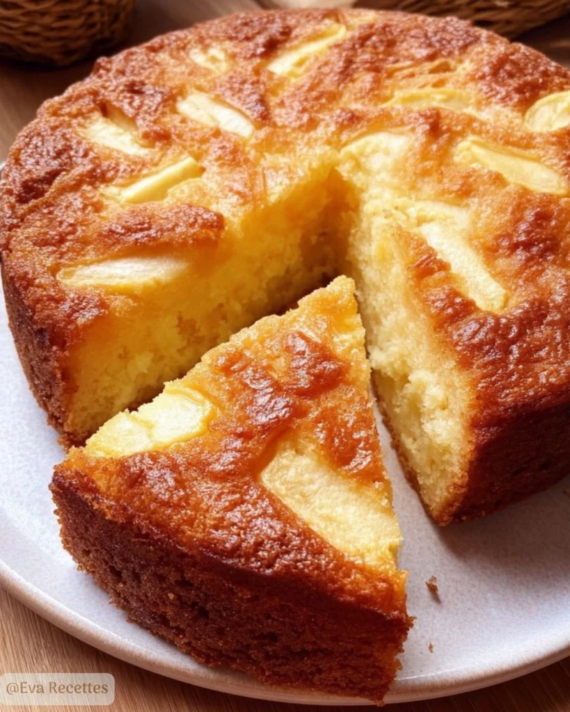 Gâteau Moelleux aux Pommes facile 3 Gâteau Moelleux aux Pommes f