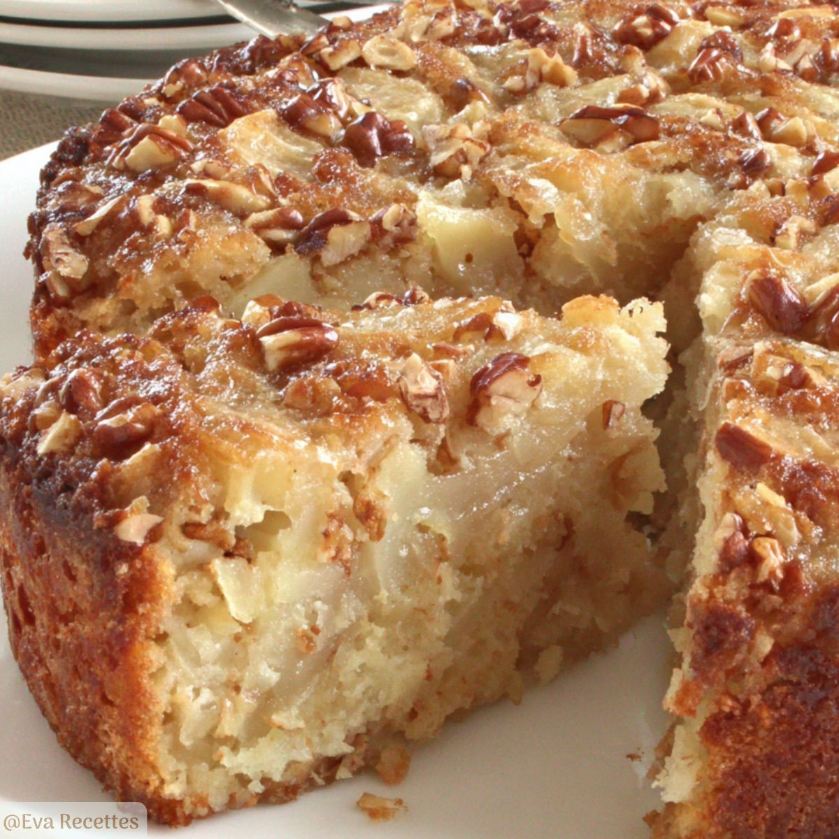 Accueil 2 Gâteau aux Pommes et Noix Facile