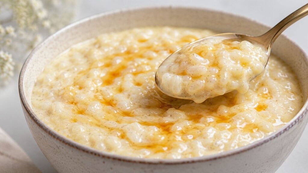 Riz au Lait Crémeux à l’Ancienne : Le Dessert qui Rappelle l’Enfance 3 Riz au lait crémeux
