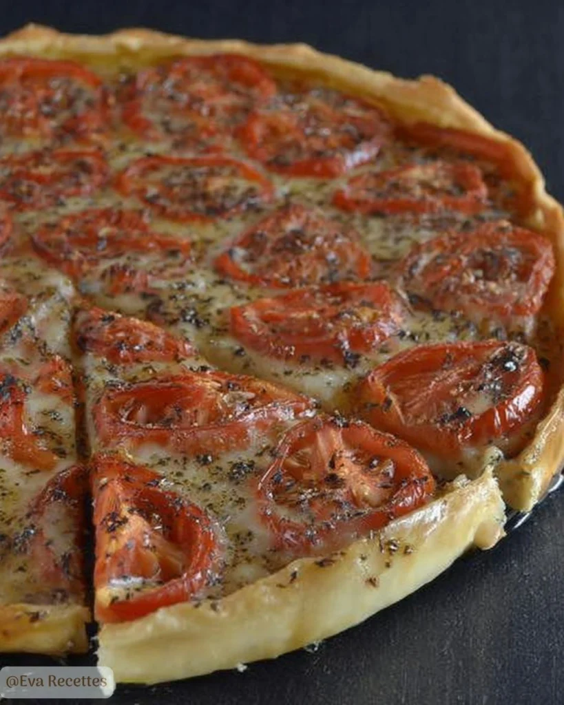 Tarte Tomate Mozzarella Pesto Croustillante 3 Tarte Tomate Mozzarella Pesto