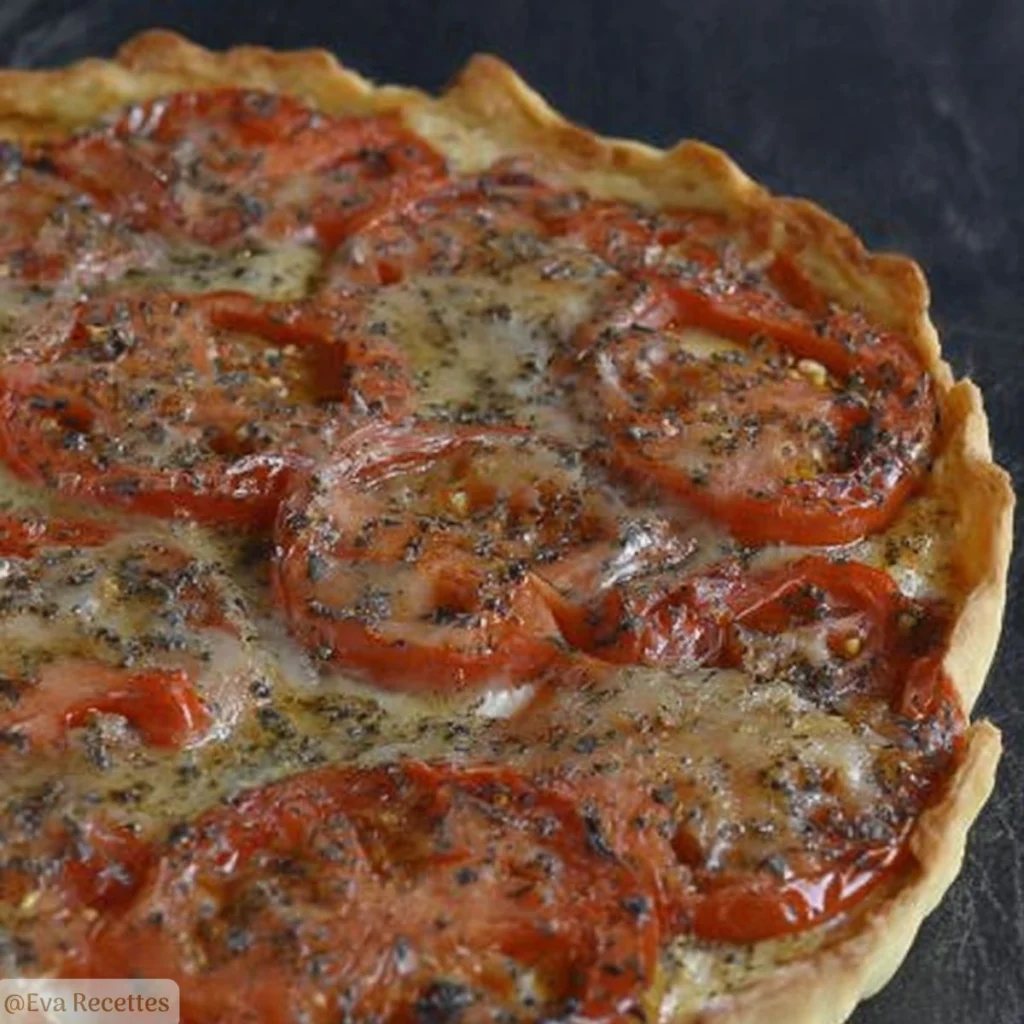 Tarte Tomate Mozzarella Pesto