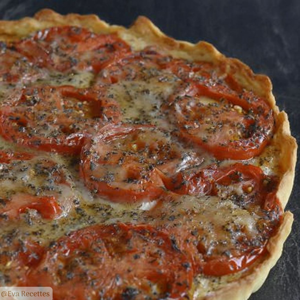 Tarte Tomate Mozzarella Pesto Croustillante