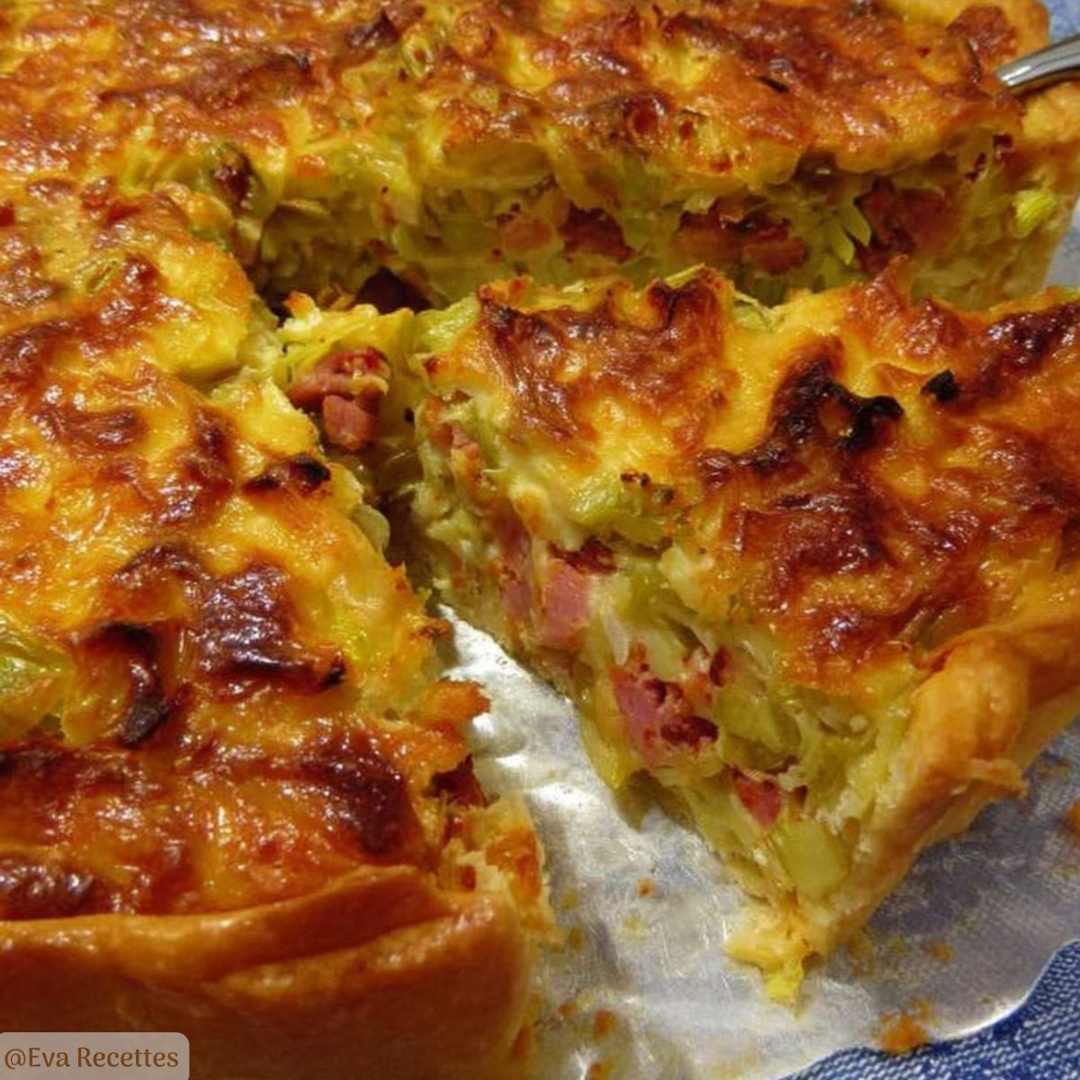 Accueil 3 Tarte aux Poireaux et au Chorizo