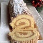Bûche de Noël au café