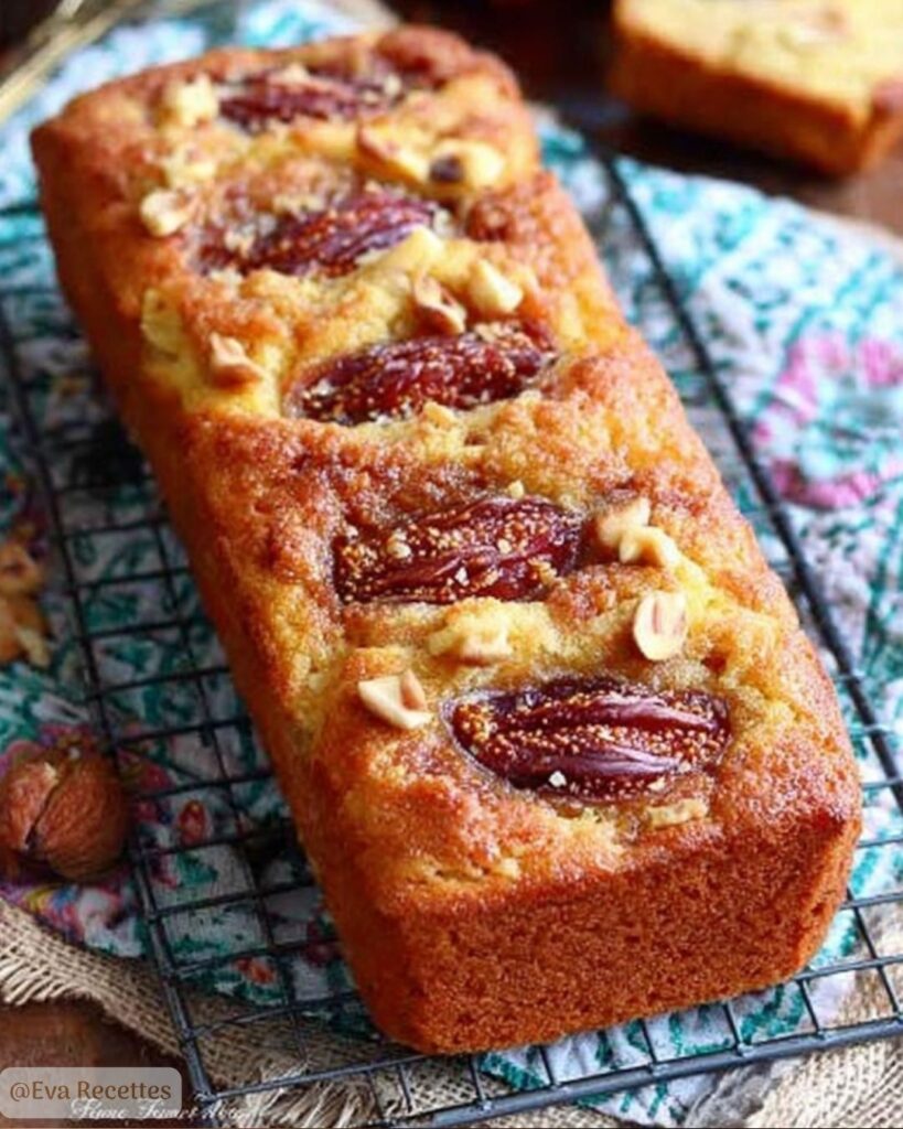 Cake aux figues et amandes moelleux 3 Cake aux figues et amandes moelleux 1