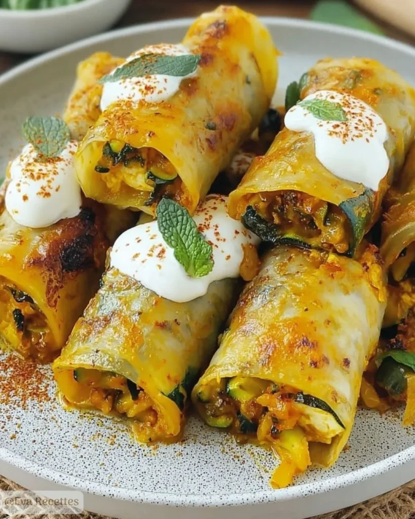 Bricks Courgettes Curry Feta 3 Courgettes Curry Coco recette facile