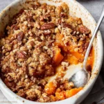 Crumble de Patate Douce aux Noix de Pécan