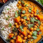 Curry de butternut et pois chiches facile