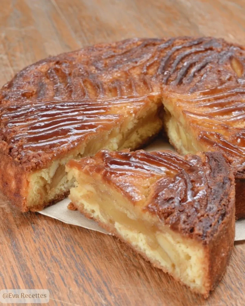Gâteau Breton aux Pommes et Caramel Beurre Salé 3 Gâteau Breton aux Pommes et Caramel Beurre Salé