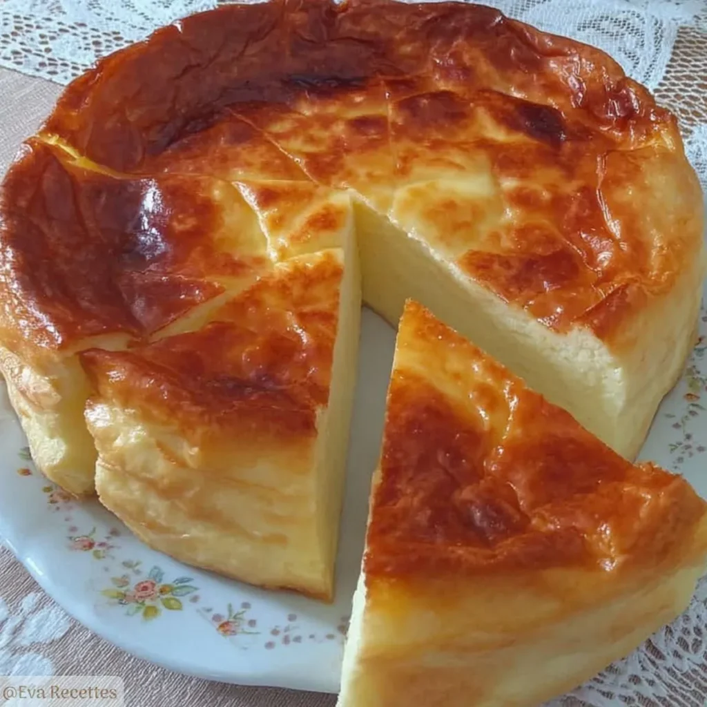 Gâteau Léger Au Fromage Blanc