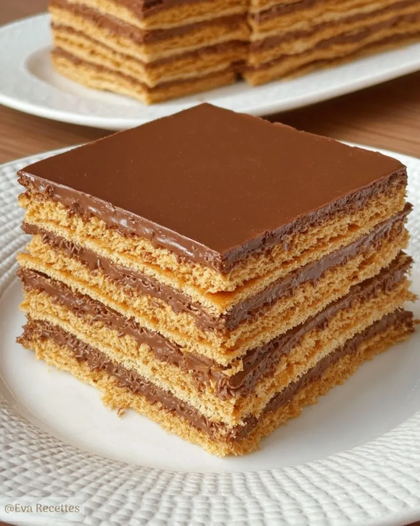 Gâteau Petit Beurre au café sans cuisson 3 Gâteau Petit Beurre au café