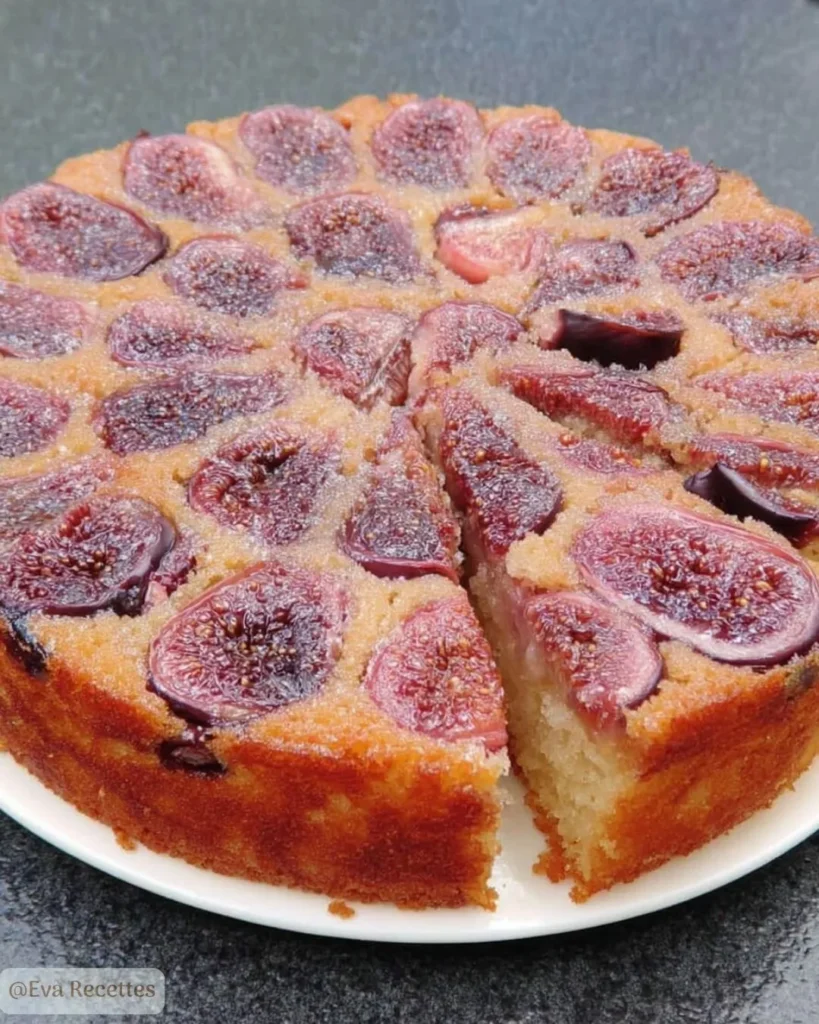 Gâteau Renversé Aux Figues 3 gâteau renversé aux figues est un dessert fruité