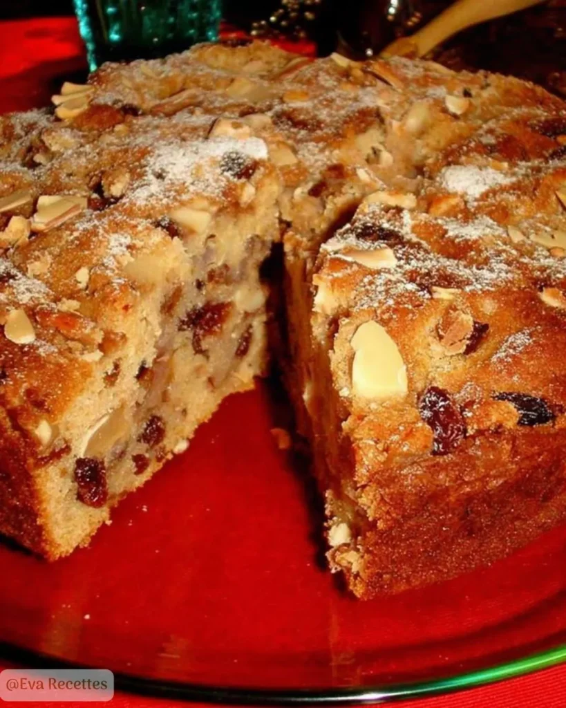 Gâteau de Noël épicé aux pommes et fruits secs 3 Gâteau de Noël épicé aux pommes et fruits secs