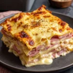Lasagnes au Jambon et Fromage Fondant