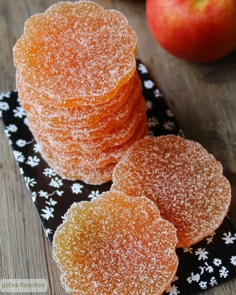 Pâtes de fruits maison à la pomme fondantes 3 Pâtes de fruits maison à la pomme fondantes