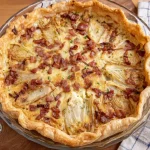 Recette Tarte aux endives lardons et camembert