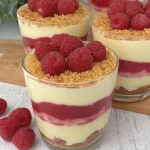 Recette du Tiramisu leger aux framboises et speculoos