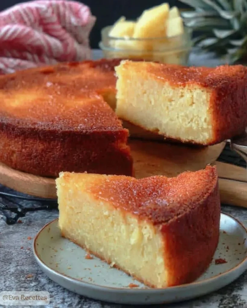 Gâteau fondant à l'ananas maison 3 Gâteau fondant à l'ananas