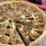 Tarte aux figues et crème d'amande maison
