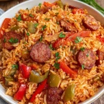 Riz à l’Espagnole au Chorizo et Poivrons