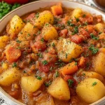 Ragoût de pommes de terre à l'ancienne