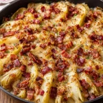 Fondue d'endives aux lardons de dinde fumée