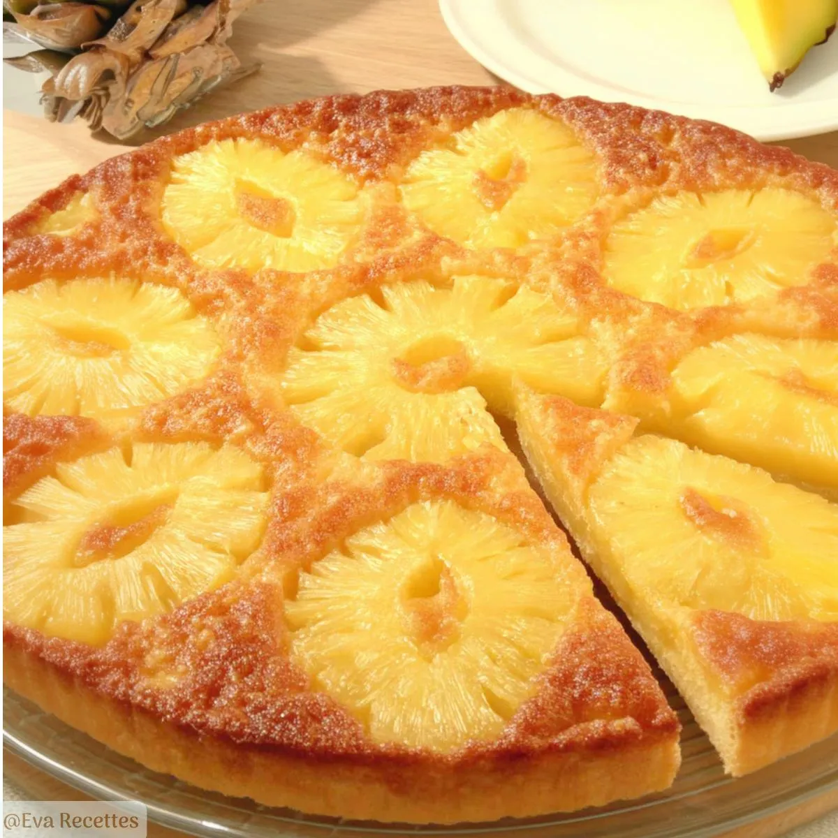 Tarte Moelleuse Coco Ananas Recette Facile