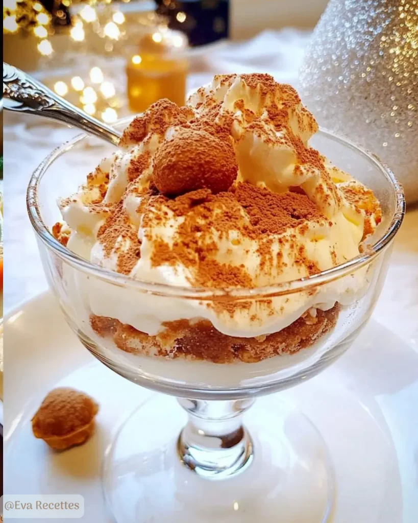 Tiramisu de Noël aux poires, marrons et chocolat 3 Tiramisu de Noël