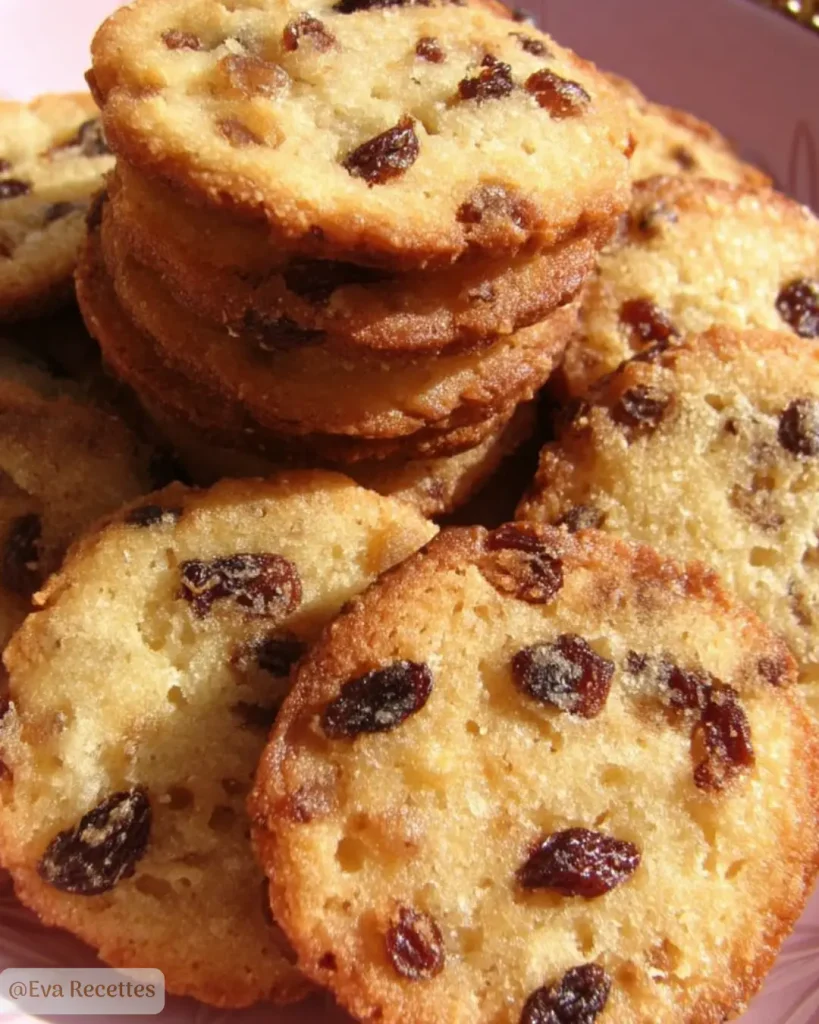 Biscuits coco rhum raisins secs recette facile 3 Biscuits coco, rhum et raisins secs