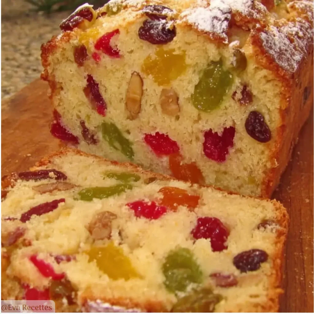 15 Recettes de Noël Faciles et Gourmandes pour Réussir les Fêtes 5 Cake de Noël aux Fruits Confits