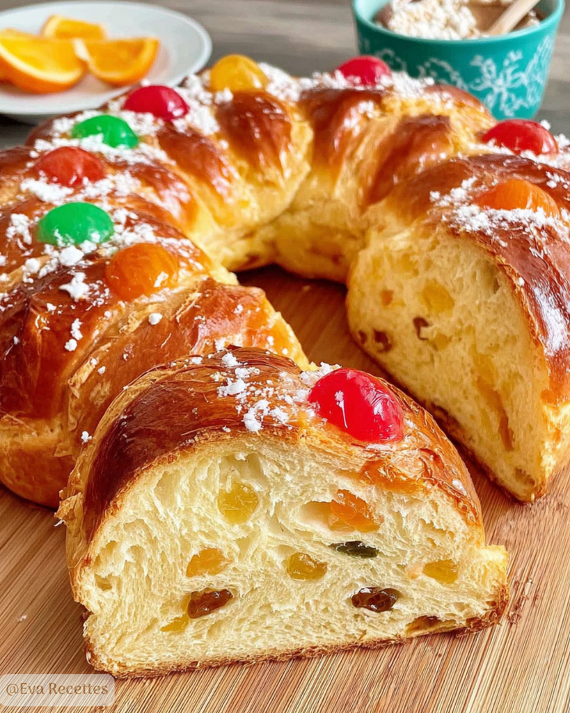 Brioche des Rois Provençale 3 Brioche des Rois Provençale