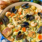Cocotte Dieppoise aux Poissons et Fruits de Mer