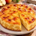 Flan aux pommes et yaourt
