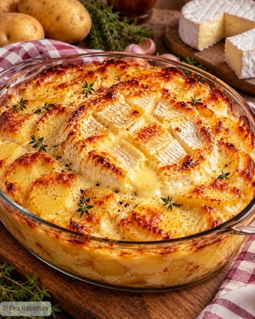 Gratin fondant au camembert facile et onctueux 3 Gratin fondant au camembert