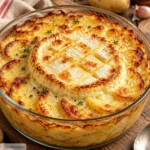 Gratin fondant au camembert facile