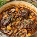 Joue de Bœuf Fondante aux Champignons