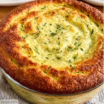 Soufflé de Courgettes au Gruyère